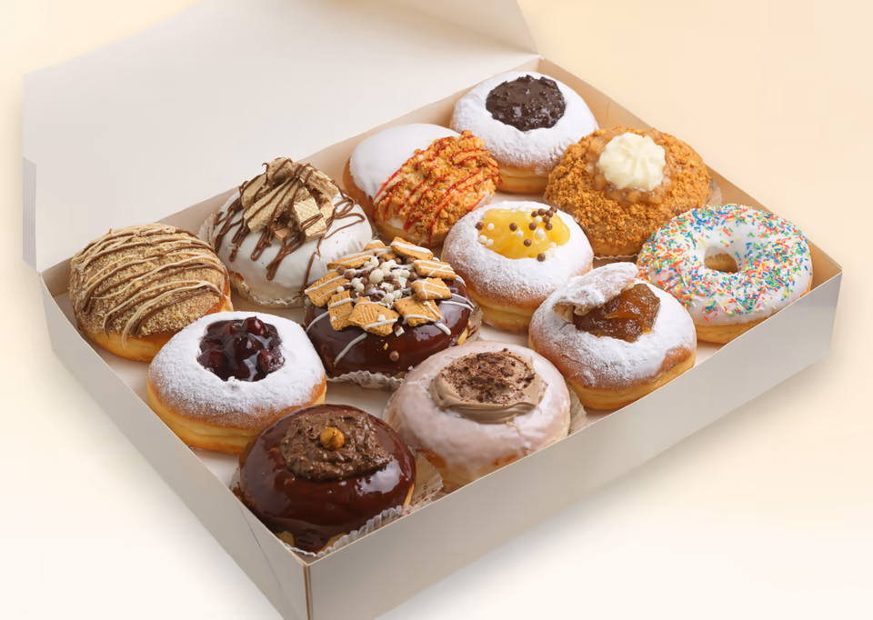 Big Donuts Box 12 Pieces Classic Collection