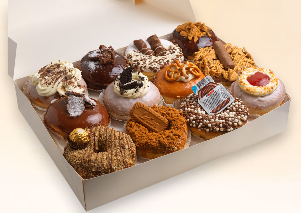 Big Donuts Box 12 Pieces Premium Collection