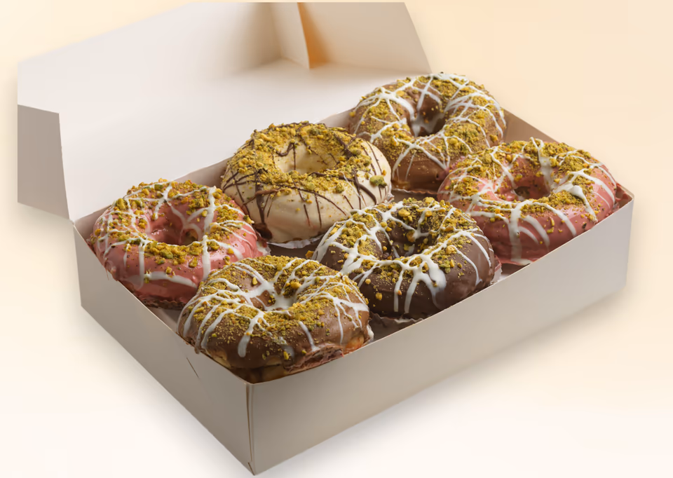 Big Donuts Box 6 Pieces Limited Edition Collection