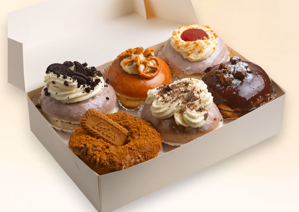 Big Donuts Box 6 Pieces Premium Collection