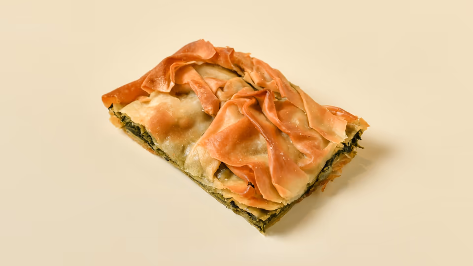 Hortopita Baking Pie with Village Leaf