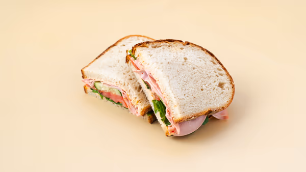 Mortadella Spicy Cream Cheese in Long Fermented Rye Bread